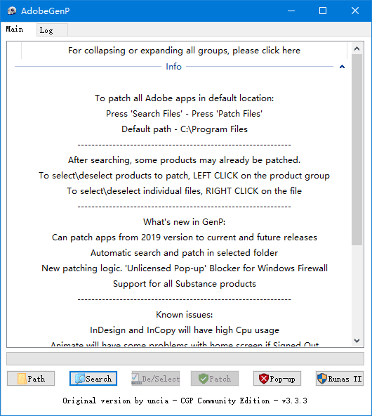 AdobeGenP(Adobe全家桶系列激活工具) v3.5.0 / 3.4.14.1 绿色版