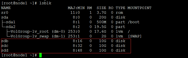 Linux部署Glusterfs分布式存储