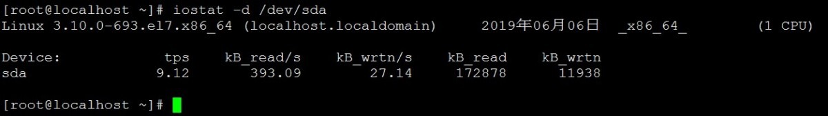 Linux系统iostat命令插图2 Linux系统iostat命令
