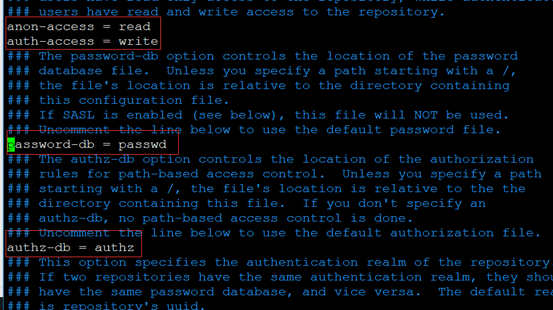 Linux搭建SVN服务器插图4 Linux搭建SVN服务器