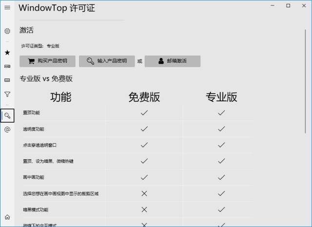 WindowTop(窗口置顶工具) Pro v5.26.3 中文绿色版插图 WindowTop(窗口置顶工具) Pro v5.26.3 中文绿色版