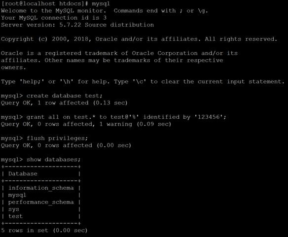CentOS 7.4搭建LAMP环境插图25 CentOS 7.4搭建LAMP环境