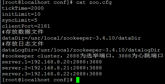 Linux部署Zookeeper集群插图2 Linux部署Zookeeper集群