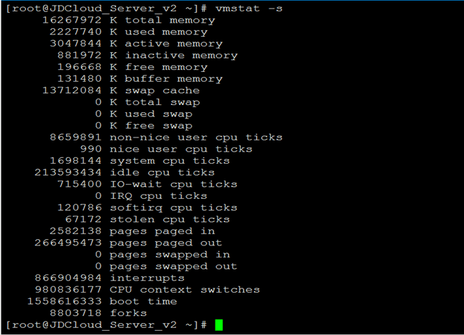 Linux性能分析工具vmstat