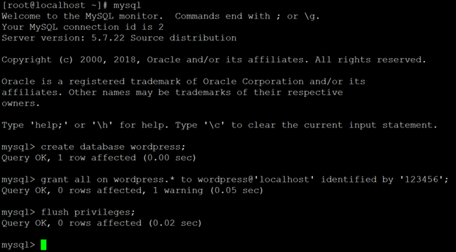 CentOS 7.4基于LAMP环境安装WordPress博客插图27 CentOS 7.4基于LAMP环境安装WordPress博客