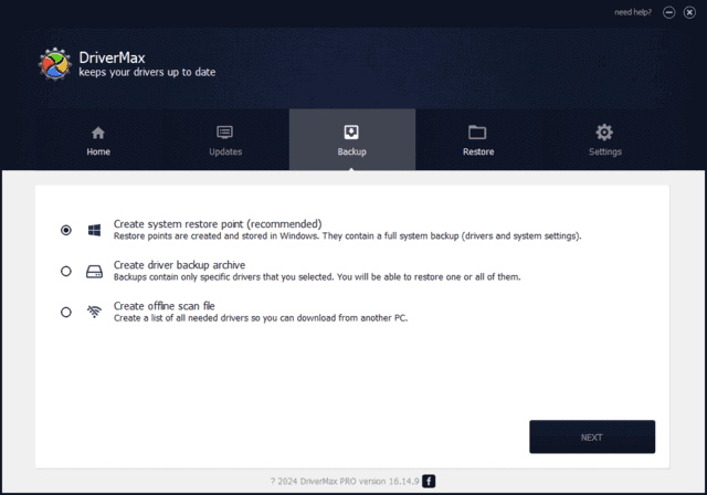 DriverMax(驱动程序升级和备份工具) v16.18.0.21 便携版插图 DriverMax(驱动程序升级和备份工具) v16.18.0.21 便携版