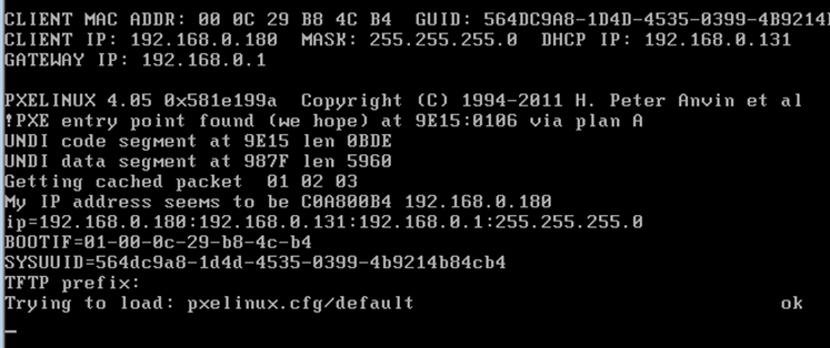 CentOS 7.X基于Kickstart批量安装系统插图4 CentOS 7.X基于Kickstart批量安装系统