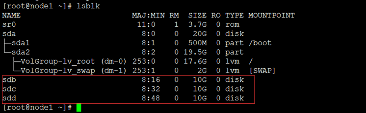 Linux部署Glusterfs分布式存储