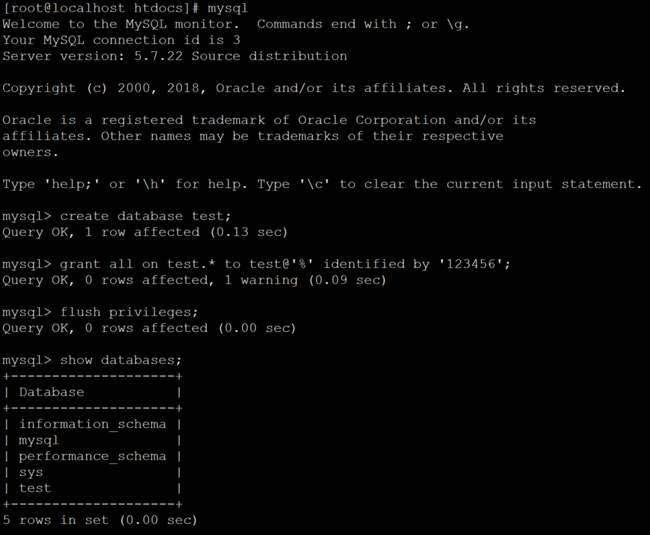 CentOS 7.4搭建LNMP环境