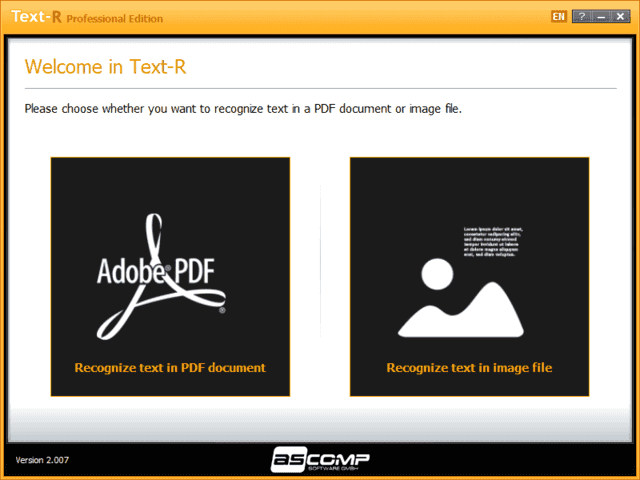 ASCOMP Text-R(OCR文字识别软件) Pro v2.009 便携版插图 ASCOMP Text-R(OCR文字识别软件) Pro v2.009 便携版