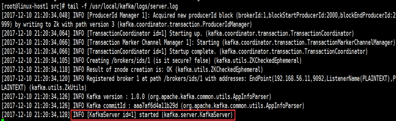 Linux部署Zookeeper+Kafka