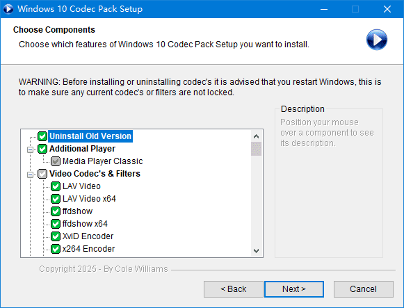 Windows 10 Codec Pack(Win10音视频解码器) v2.2.3插图 Windows 10 Codec Pack(Win10音视频解码器) v2.2.3