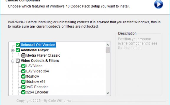Windows 10 Codec Pack(Win10音视频解码器) v2.2.3